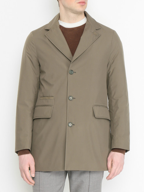 Куртка на пуговицах с карманами Doriani Cashmere - МодельВерхНиз