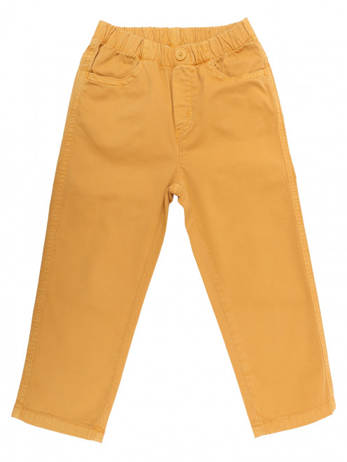 Хлопковые брюки на резинке Il Gufo - Общий вид