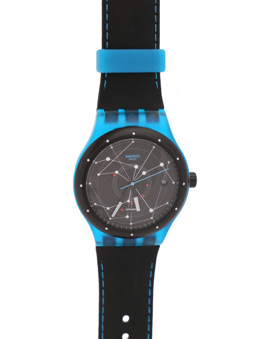 Часы с автоподзаводом на ремне из силикона Swatch - Общий вид