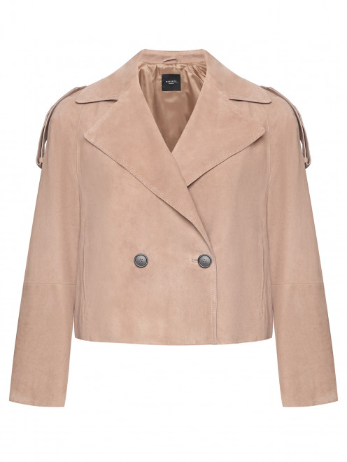 Куртка из замшевой кожи Weekend Max Mara - Общий вид