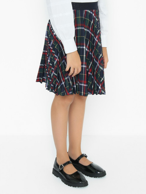 Гофрированная юбка на резинке Aletta Couture - МодельВерхНиз