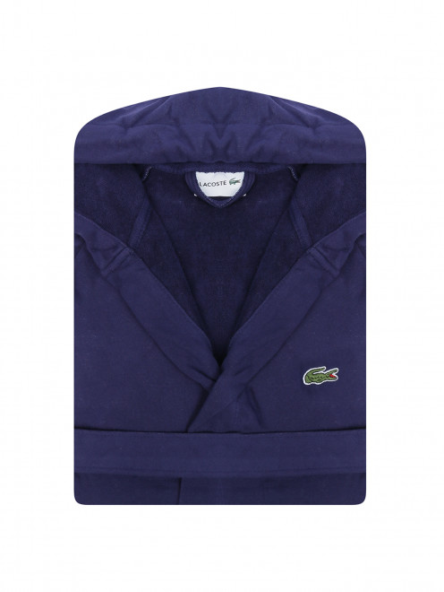 Банный халат с логотипом Lacoste - Общий вид
