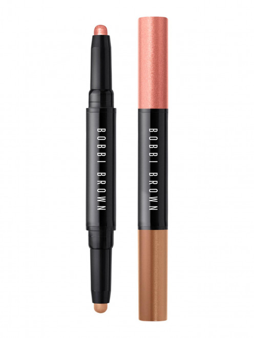Двухсторонние тени-карандаш Dual-Ended Long-Wear Cream Shadow Stick, Pink Copper / Cashew Bobbi Brown - Общий вид
