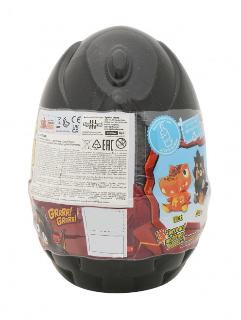 Плюшевая игрушка-динозавр в яйце "Crackin'Eggs" Inventive - Обтравка1