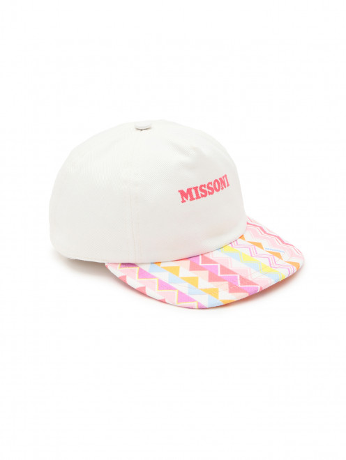 Бейсболка из хлопка с логотипом Missoni - Общий вид