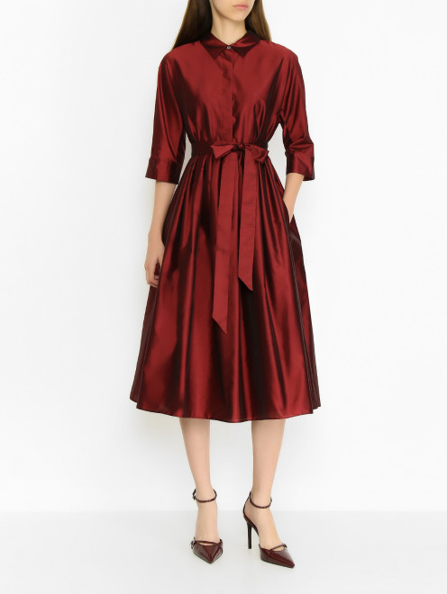 Платье из смесового шелка Max Mara - МодельОбщийВид