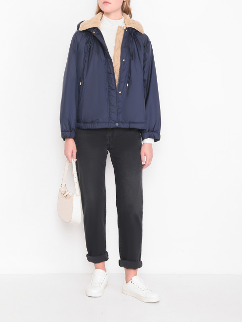 Куртка двусторонняя с капюшоном Weekend Max Mara - МодельОбщийВид