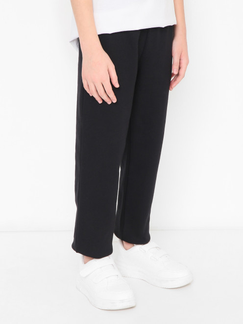 Трикотжные брюки из хлопка MSGM - МодельВерхНиз