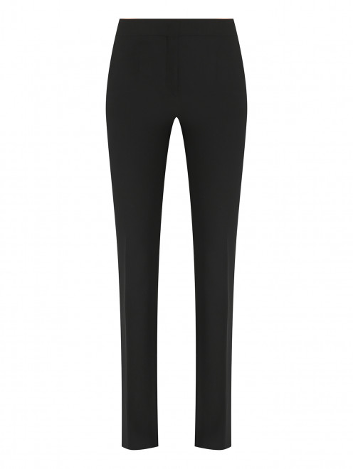 Однотонные брюки прямого кроя Moschino - Общий вид