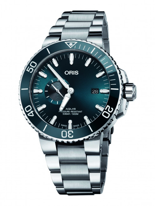 Часы Aquis Small Second, Date Oris - Общий вид