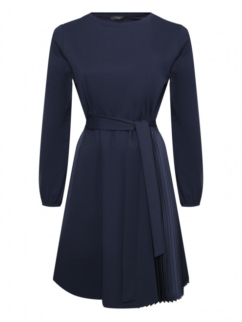 Платье трикотажное со вставками плиссе Weekend Max Mara - Общий вид