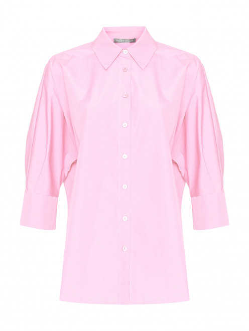 Блуза-рубашка из хлопка Marina Rinaldi - Общий вид
