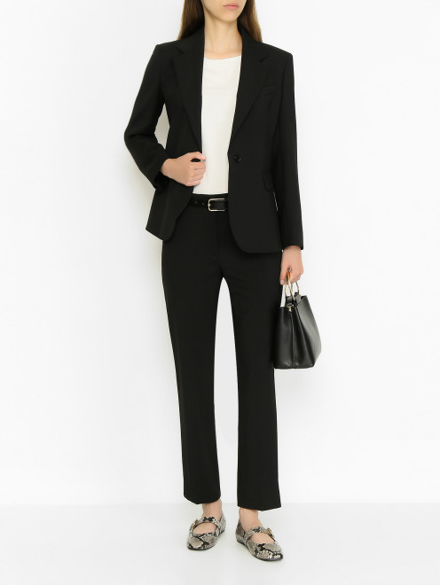 Укороченные брюки-дудочки Weekend Max Mara - МодельОбщийВид