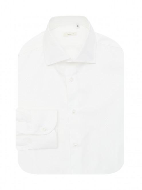 Рубашка из хлопка с узором "Полоска" Doriani Cashmere - Общий вид