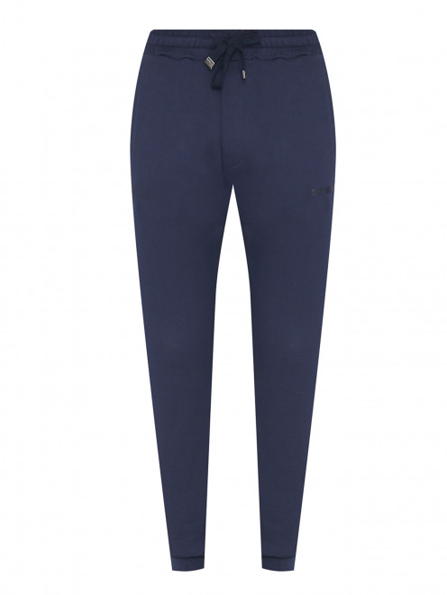 Трикотажные брюки на резинке с логотипом Dondup - Общий вид