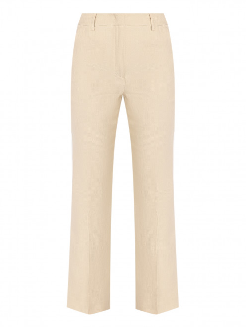 Брюки из смешанного хлопка Weekend Max Mara - Общий вид