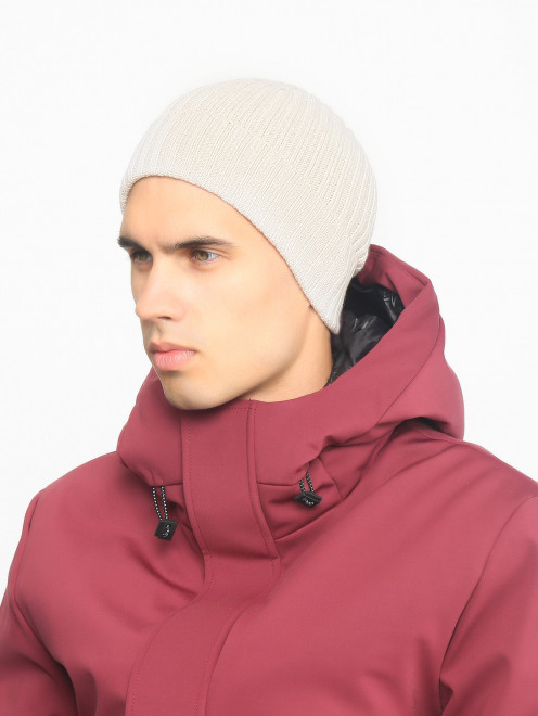 Шапка в рубчик Piacenza Cashmere 1733 - МодельОбщийВид