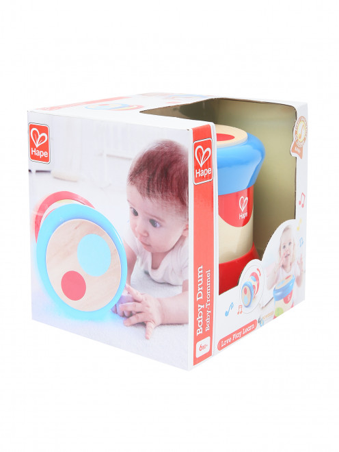 Деревянный барабан Hape - Обтравка1