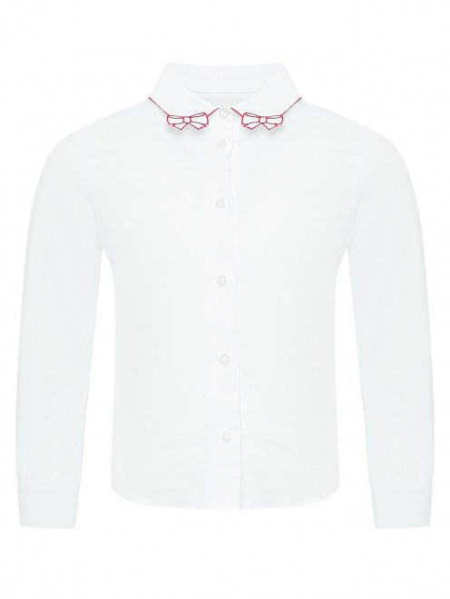 Блуза из хлопка с "бантиками" Lapin House - Общий вид
