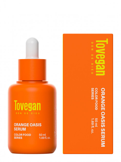 Увлажняющая сыворотка для лица Orange Oasis Serum, 50 мл Tovegan - Обтравка1