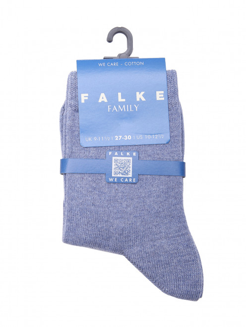 Однотонные носки из хлопка Falke - Обтравка1