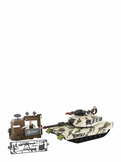 Игровой набор "Тундровый патрульный танк" Chap Mei - Общий вид