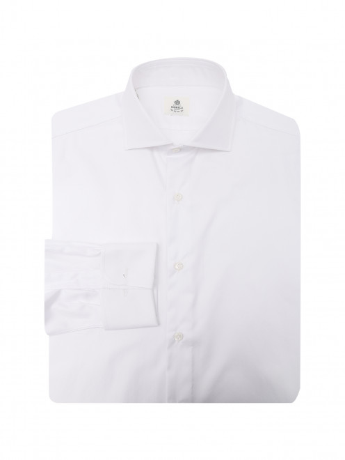 Базовая рубашка из хлопка Borrelli - Общий вид