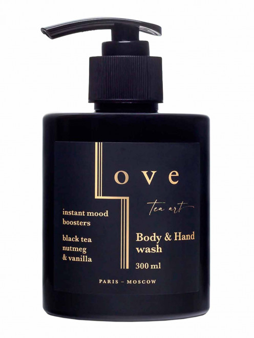 Гель для душа Black Tea & Nutmeg, Vanilla, 300 мл Love Tea Art - Общий вид