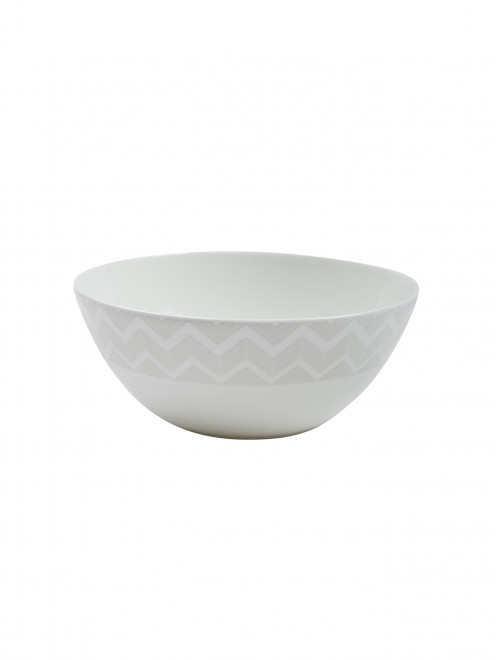 Чаша суповая из керамики с фактурным узором Missoni - Общий вид