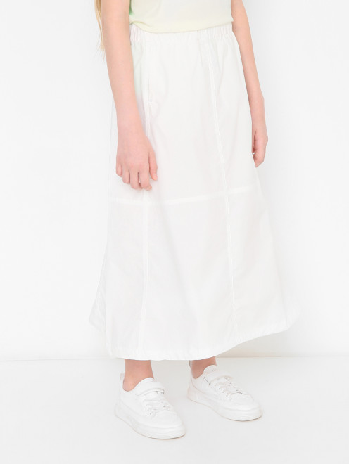 Юбка из хлопка на резинке MSGM - МодельВерхНиз