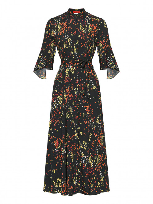 Платье на пуговицах с рукавами с воланами Max&Co - Общий вид