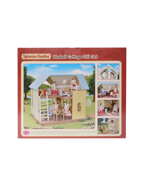 Домик с голубой крышей  Sylvanian Families - Обтравка1