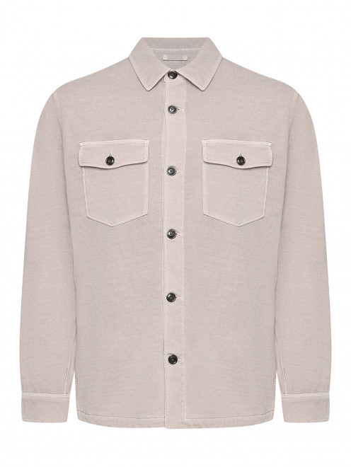 Куртка из хлопка с карманами Woolrich - Общий вид