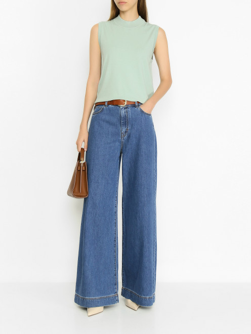 Широкие джинсы Weekend Max Mara - МодельОбщийВид