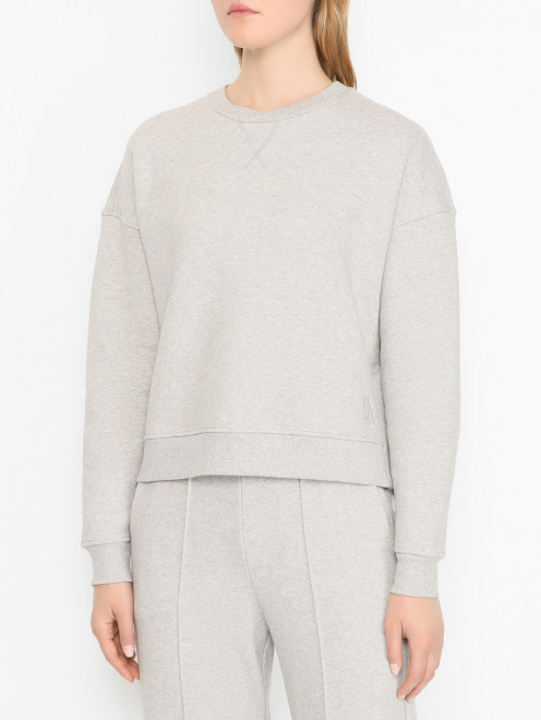 Утепленный свитшот с молниями Weekend Max Mara - МодельВерхНиз