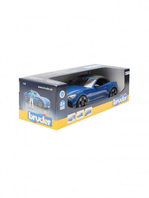 Машинка - спортивный автомобиль Roadster c водителем Bruder - Обтравка1
