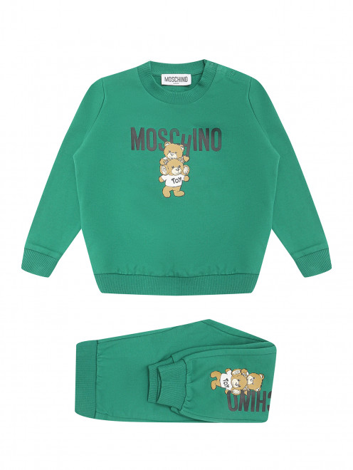 Джемпер и брюки из хлопка Moschino - Общий вид