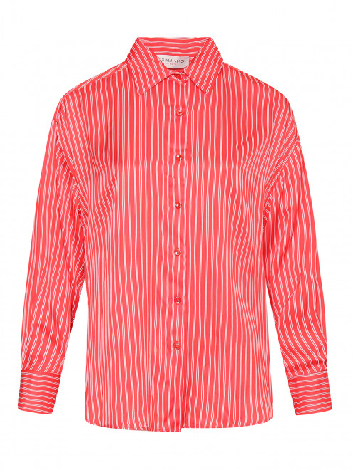 Блуза с узором полоска Ermanno Firenze - Общий вид