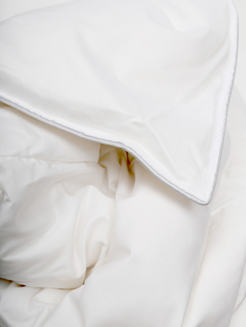 Одеяло пуховое из хлопка с окантовкой 160 x 220 Frette - Обтравка1
