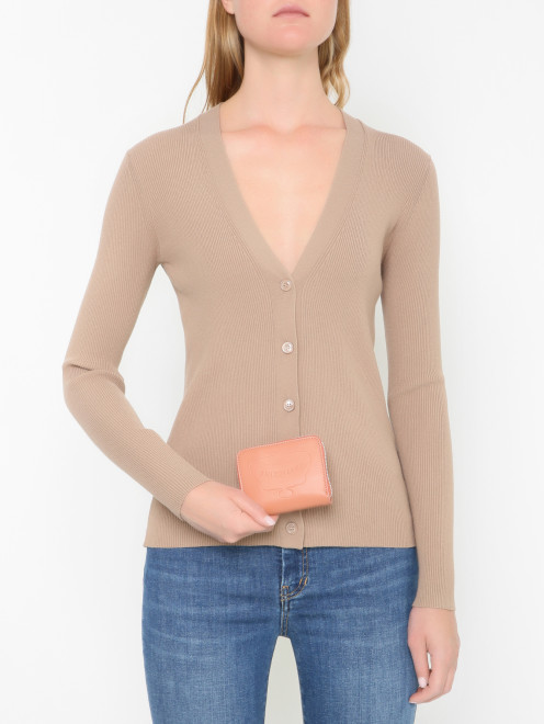 Кошелек на молнии с логотипом Weekend Max Mara - МодельОбщийВид