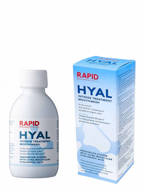 Ополаскиватель для полости рта Rapid Hyal, 200 мл Montcarotte - Обтравка1