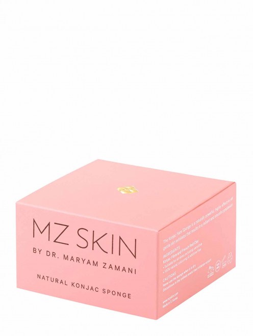Натуральный спонж конняку из красной глины Natural Konjac Sponge Mz Skin - Обтравка1