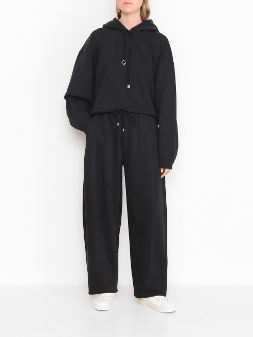 Спортивные брюки из хлопка Sportmax - МодельОбщийВид
