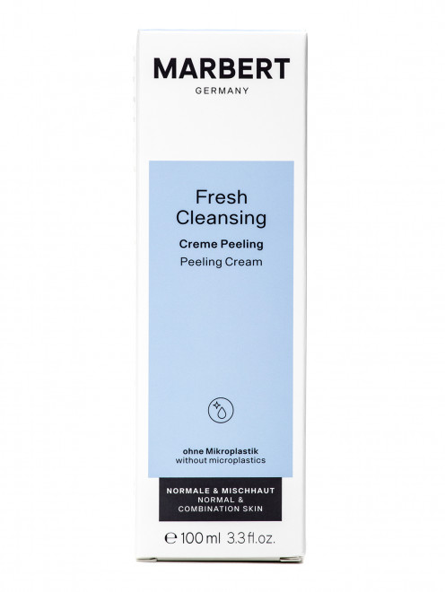 Очищающий крем-пилинг для лица Fresh Cleansing Peeling Cream, 100 мл Marbert - Обтравка1