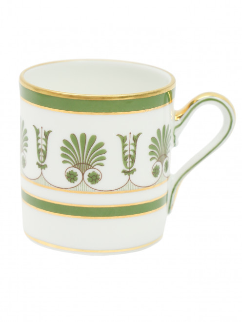 Чашка для кофе с орнаментом и золотой окантовкой Ginori 1735 - Общий вид