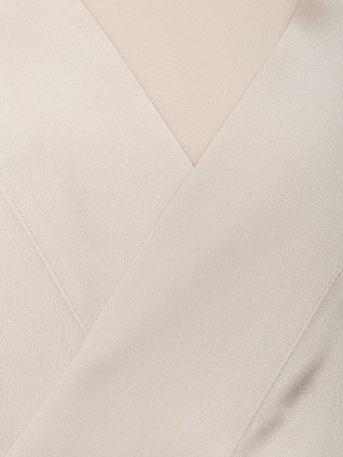 Шелковый халат с поясом Frette - Деталь