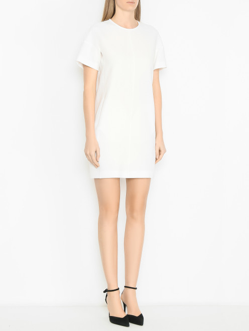 Однотонное платье футляр Max Mara - МодельВерхНиз