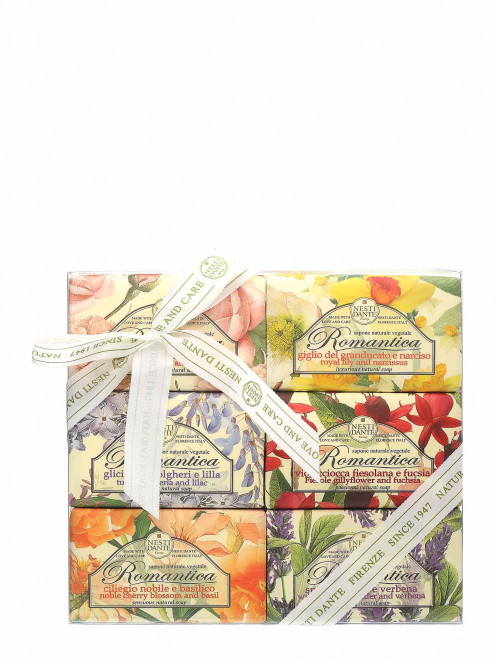  Набор мыла Romantica - Романтика, 6x150g. Nesti Dante - Общий вид
