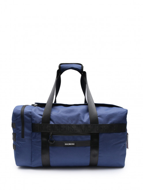 Дорожная сумка из текстиля с логотипом Bikkembergs - Общий вид