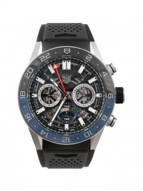 Часы с автоподзаводом на каучуковом браслете TAG Heuer - Общий вид